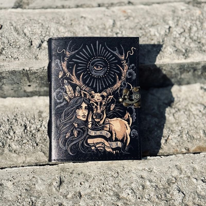 Forest Oracle Leather Journal image 2