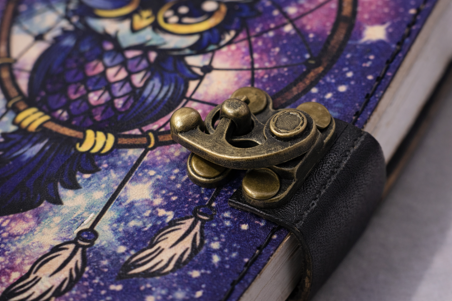 Astral Owl Leather Journal image 2
