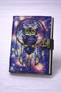 Astral Owl Leather Journal image 0