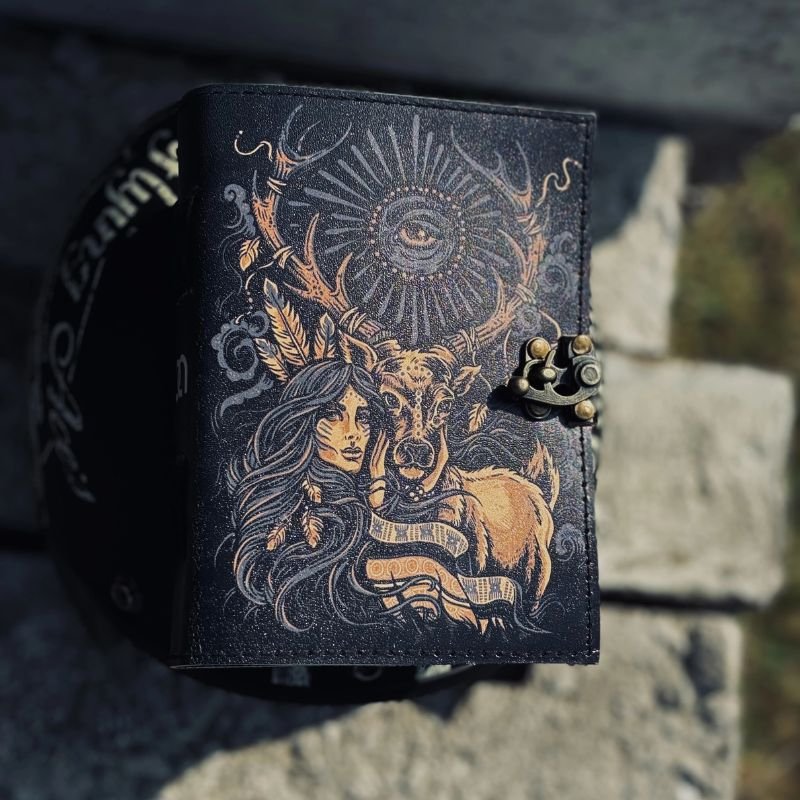 Forest Oracle Leather Journal image 1