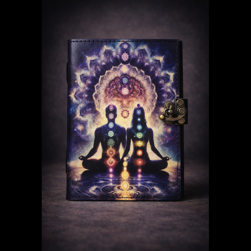 Divine Energy Leather Journal image 0