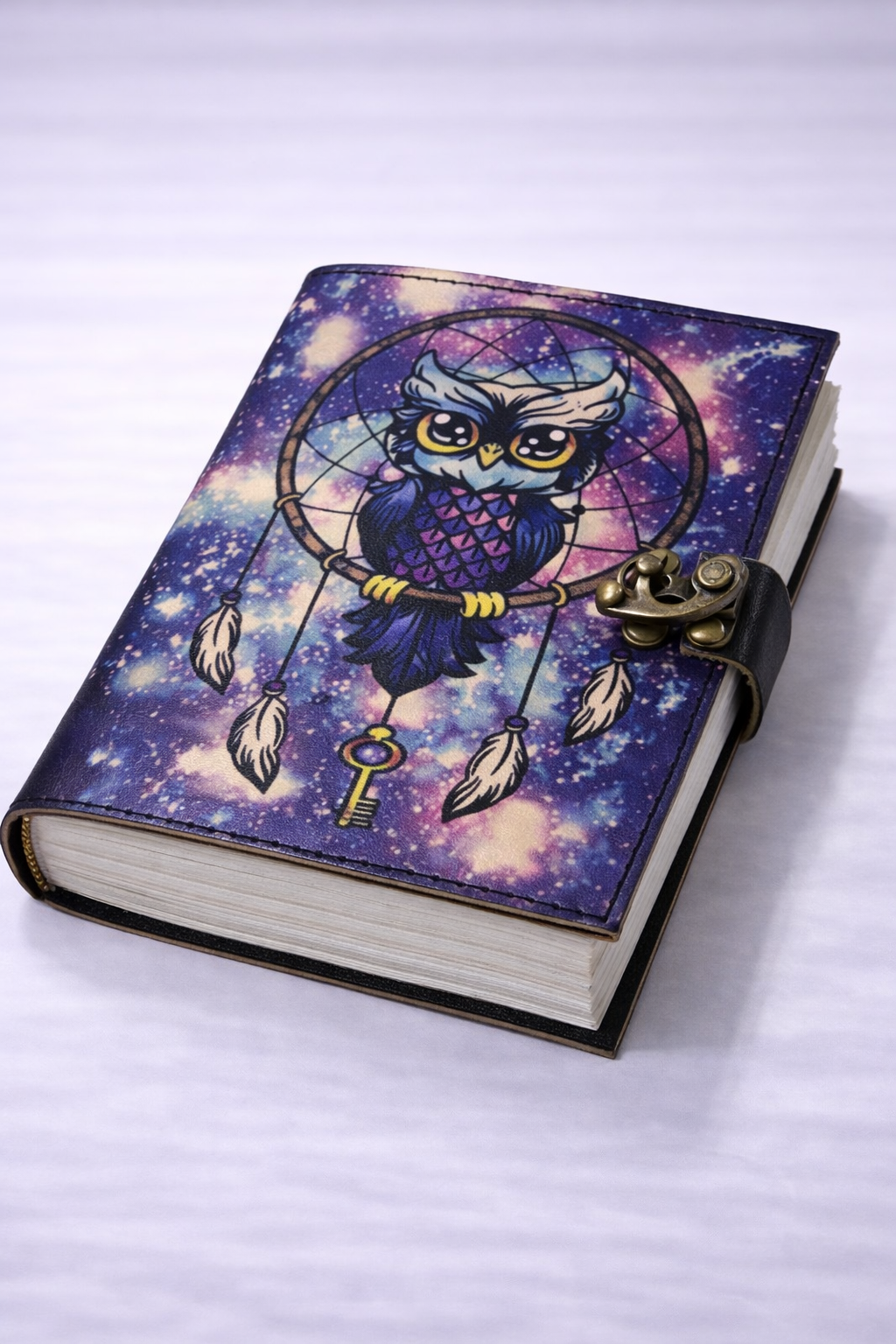 Astral Owl Leather Journal image 1
