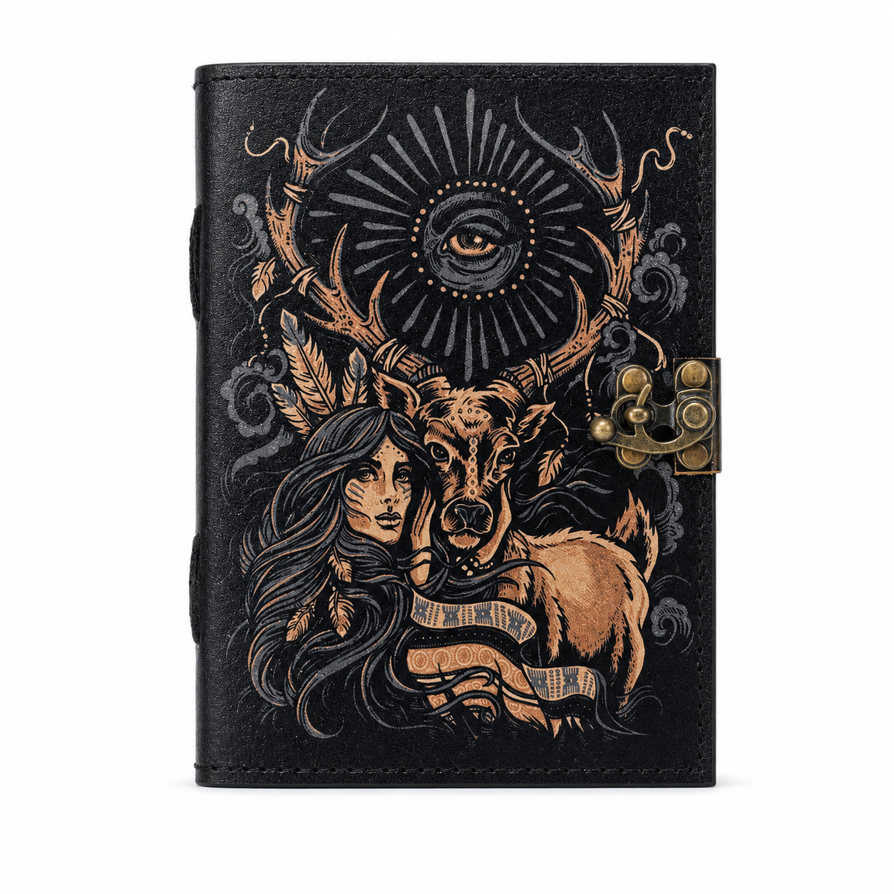 Forest Oracle Leather Journal
