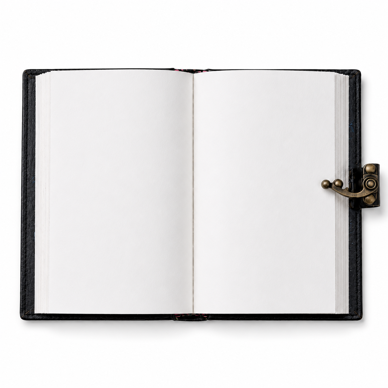 Midnight Butterfly Leather Journal