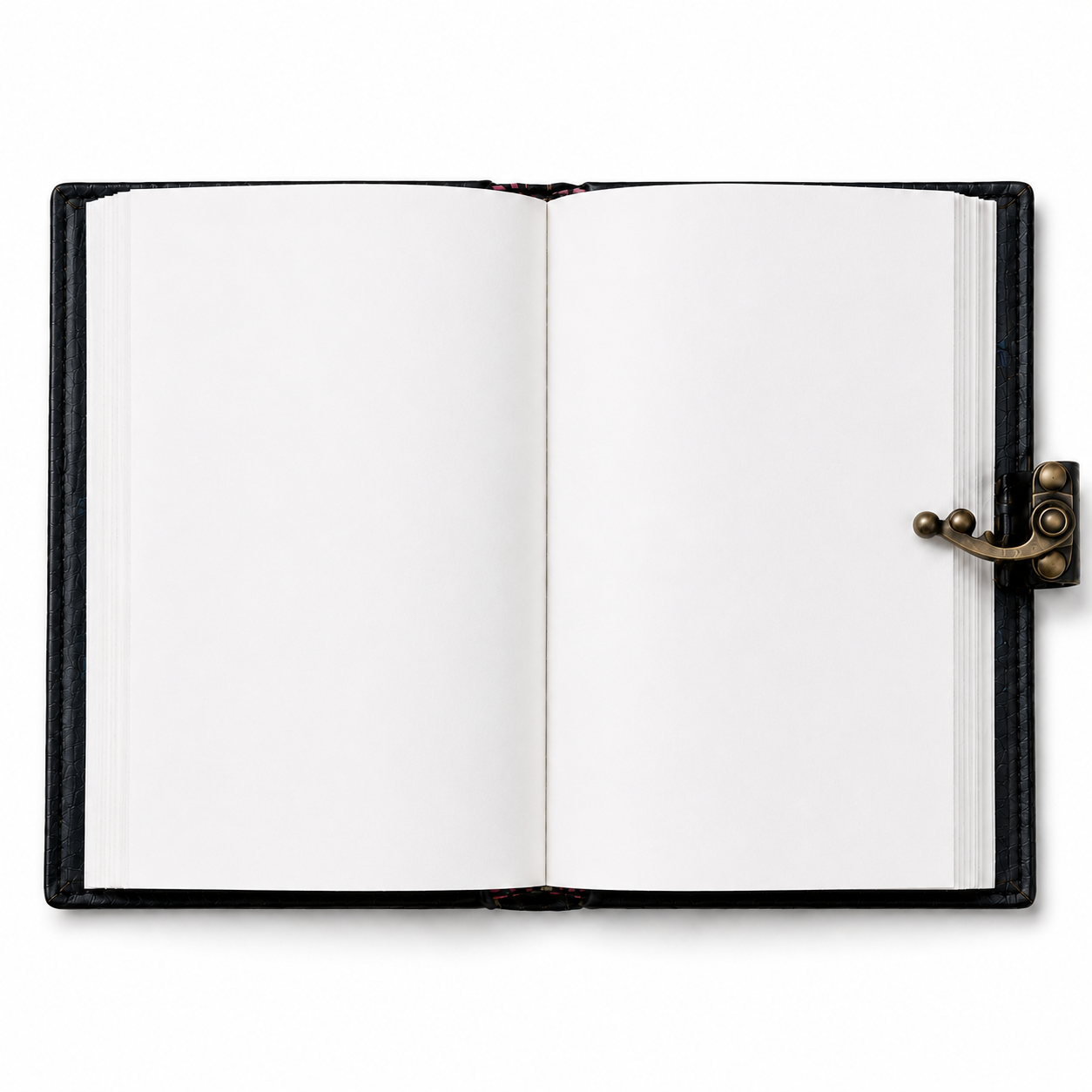 Celestial Moth Leather Journal