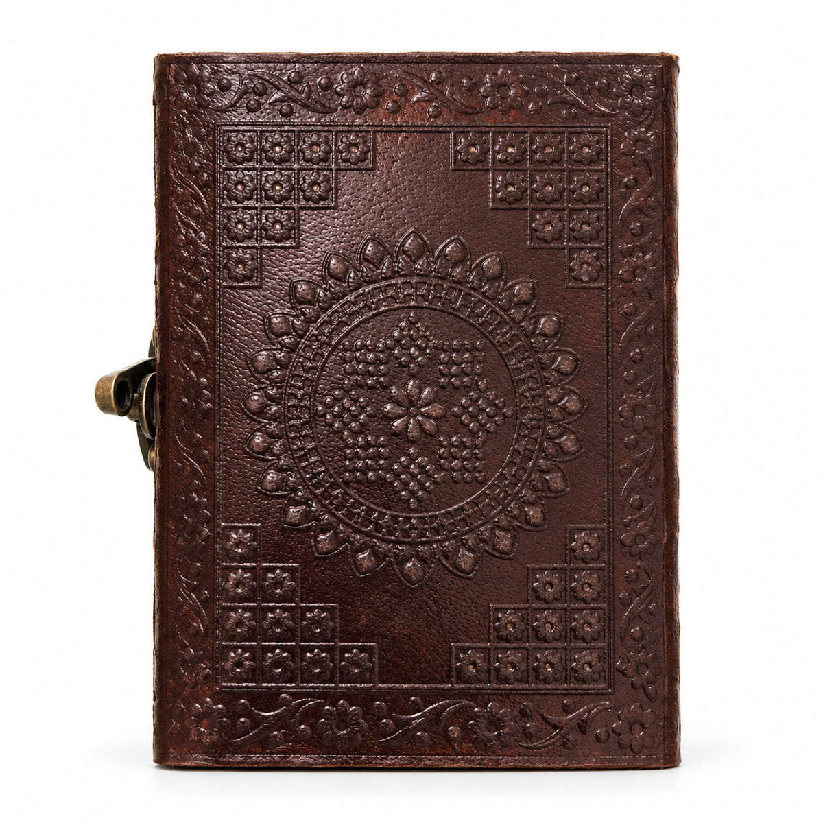 Eternal Rose Embossed Leather Journal