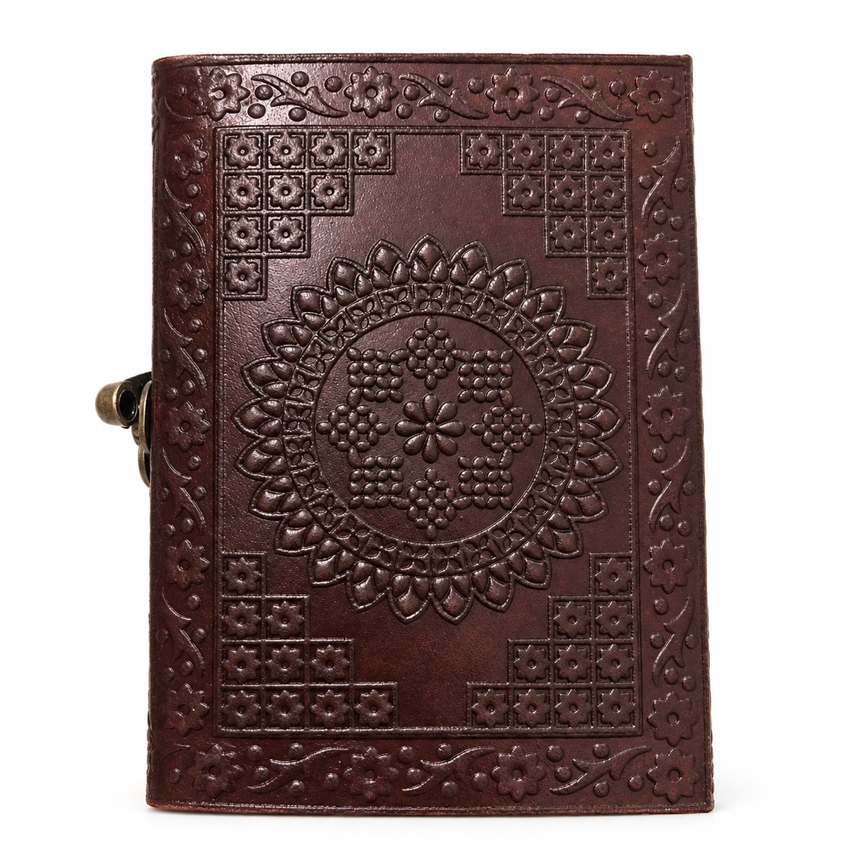 Royal Swagger Embossed Leather Journal