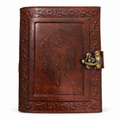 Dreamcatcher Embossed Leather Journal