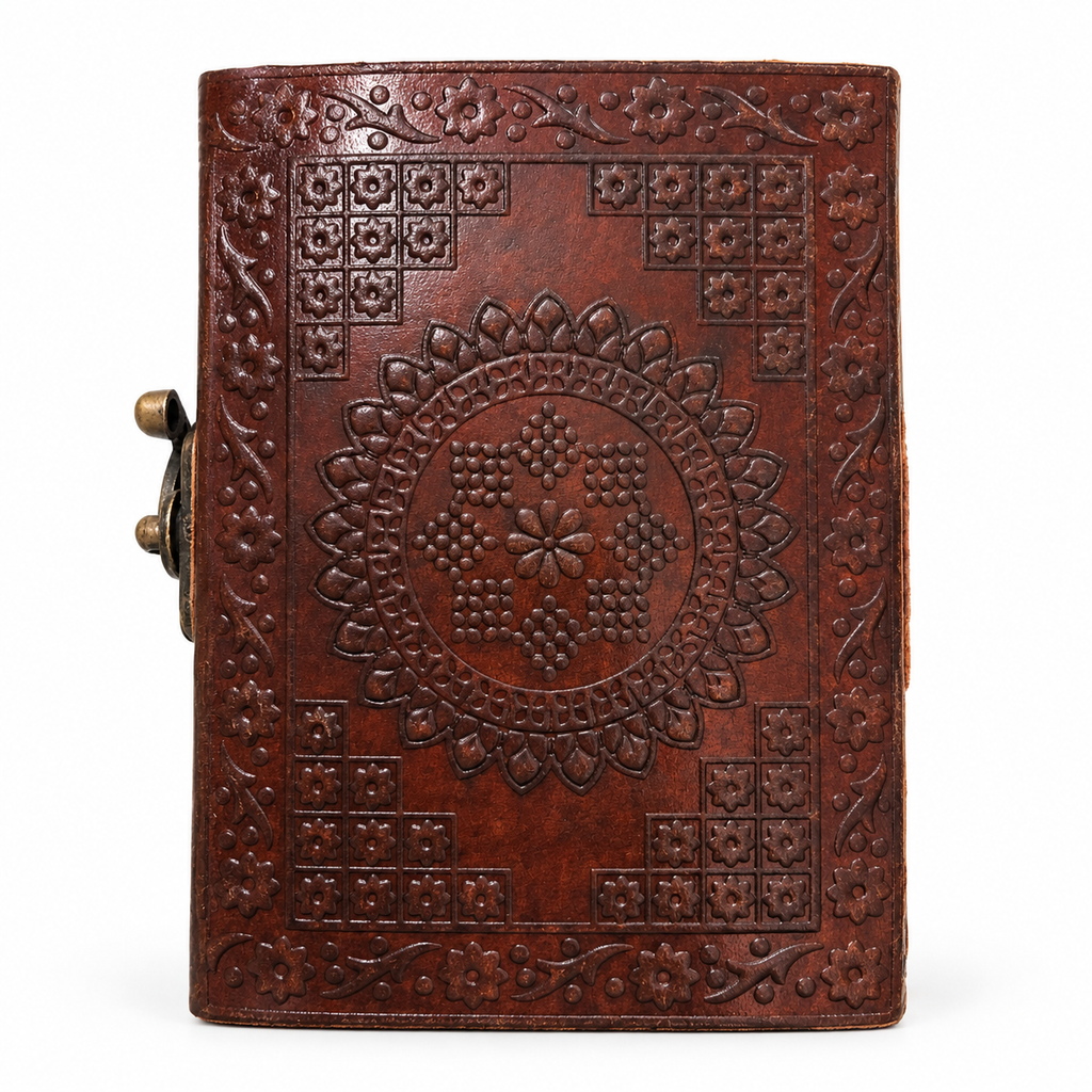 Dreamcatcher Embossed Leather Journal