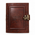 Royal Horse Embossed Leather Journal