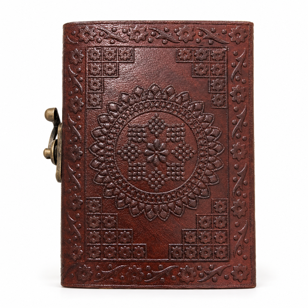 Royal Horse Embossed Leather Journal