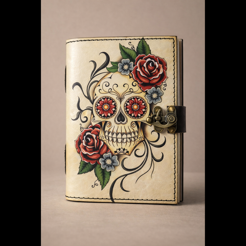 Rose Reaper Leather Journal image 0
