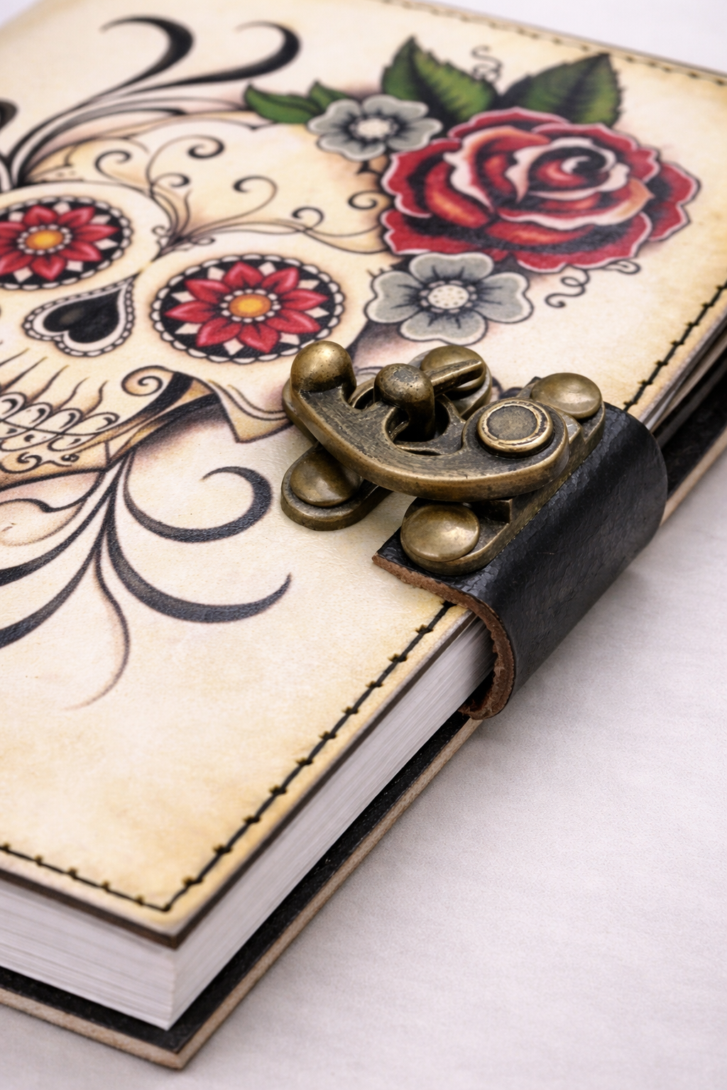 Rose Reaper Leather Journal image 2