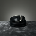 Midnight Edge Leather Belt image 0