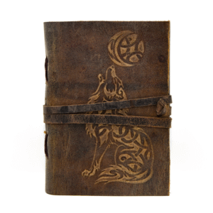 Howling Wolf Leather Journal