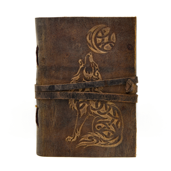 Howling Wolf Leather Journal
