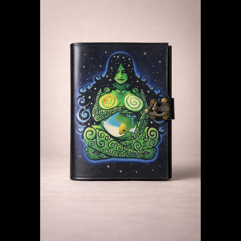 Gaia’s Embrace Leather Journal