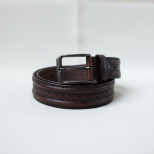 Frontier Braid Leather Belt