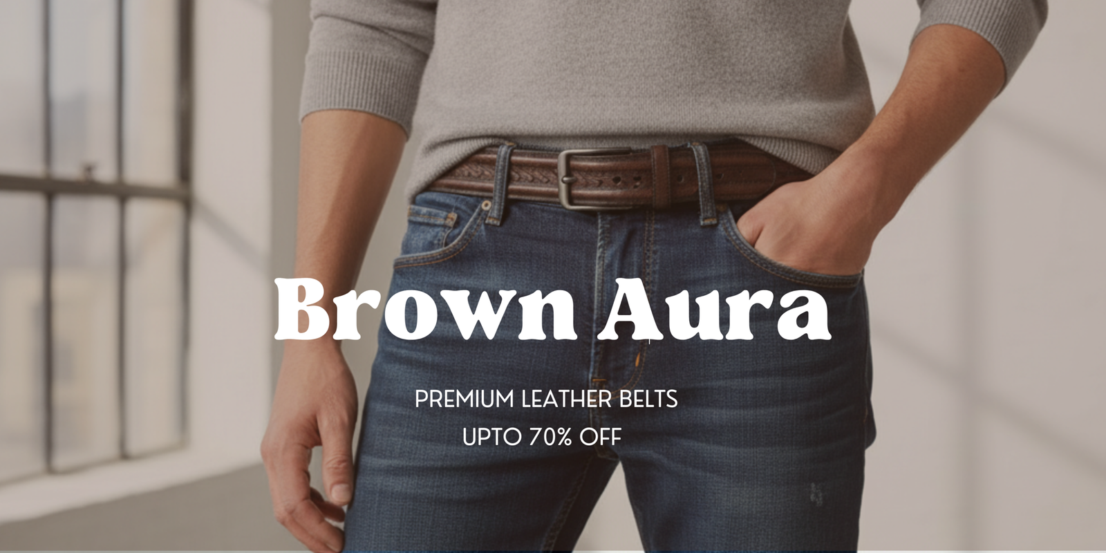 leather belt for men